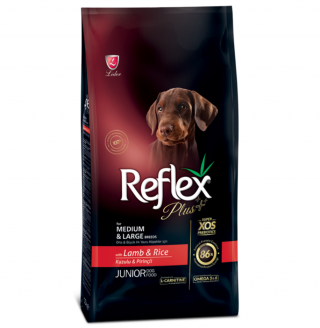 Reflex Plus Puppy Medium & Large Kuzu Etli ve Pirinçli 3 kg Köpek Maması kullananlar yorumlar